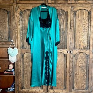 Victoria’s Secret slip and robe